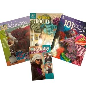 Crochet and Knitting Pattern Books
